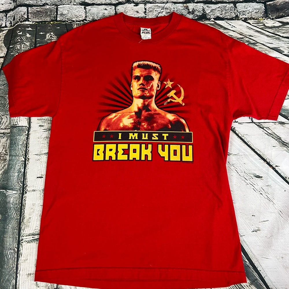Ivan Drago Rock IV “ I Must Break‎ You” 2011 Rare L